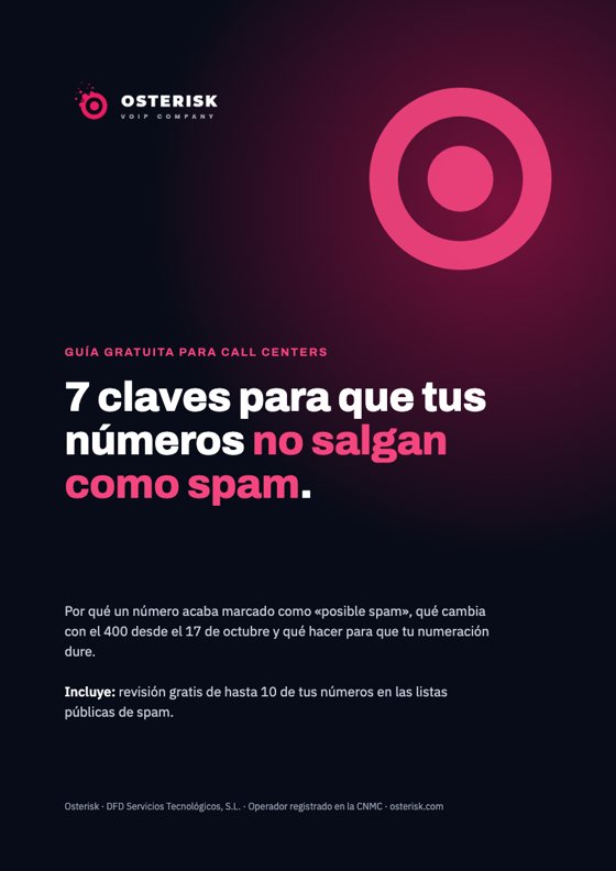 Portada de la guía 7 claves para que tus números no salgan como spam